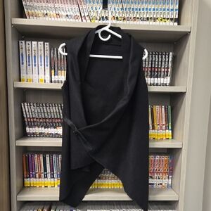 AryaSense Asymmetrical Wool Vest Coat